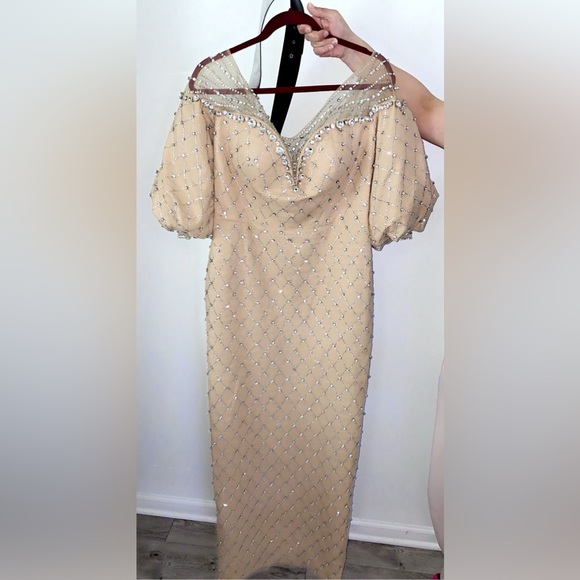 Dresses Heavy Nude Dress Poshmark